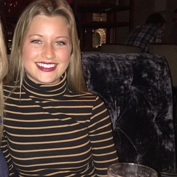 Striped Urban Outfitters turtleneck dress - Picture 4 of 4